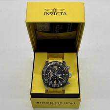 INVICTA PRO DIVER 22808 Black Dial Quartz Stainless Steel Silicone Men's Watch