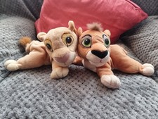 Vintage Disney König der Löwen 2 Kiara & Kovu Stofftier Plüschtier Konvolut