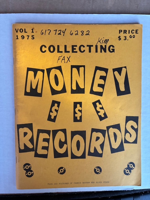 COLLECTING MONEY RECORDS 1975 Price Guide - A BIG JOHN & SHORTY PRODUCTION