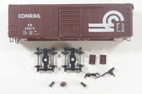 Coche de caja HO Con-cor Conrail 40 ft PS-1 #29879 nuevo kit completo sin montar | Zustand: New
