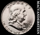 1955 Silver Franklin Half Dollar - Choice Gem Brilliant Unc  Lustrous  #G8432