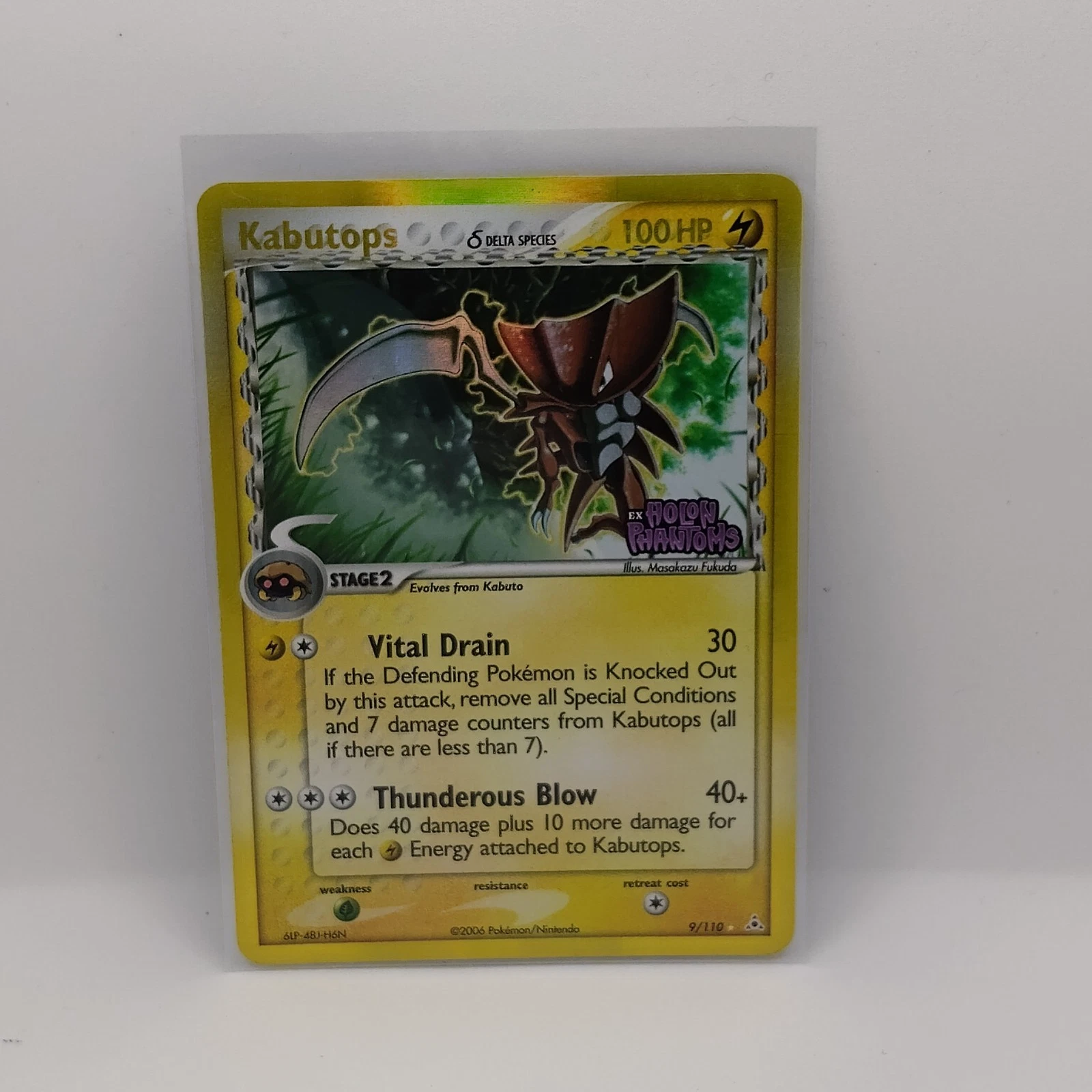 Pokemon TCG Kabutops (Delta Species) 9/110 LP