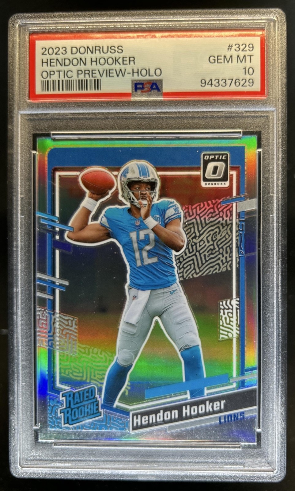 Hendon Hooker Panini Donruss #329 Base