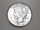 1925-S $1 PEACE SILVER ONE DOLLAR CH/GEM BU