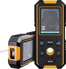 Stud Finder - 4 in 1 Stud Finder Wall Scanner with Laser Measure, Rechargeable S