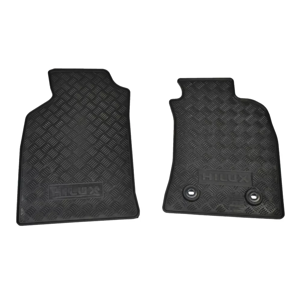 Genuine Toyota Hilux Front Rubber Floor Mats 06 2011 06 2015