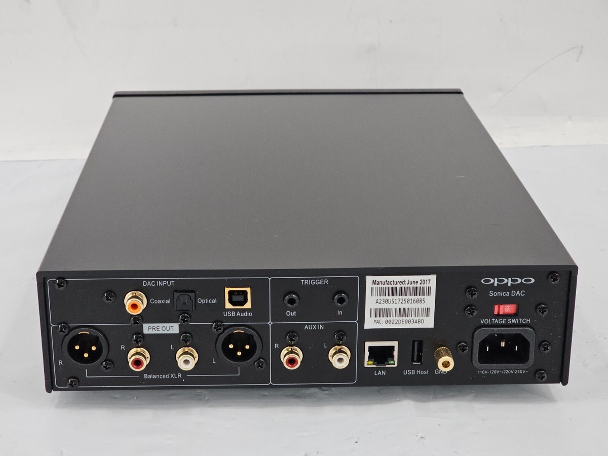 Sonica DAC 【OPP-SDAC-3】 OPPO Sonica DAC Network Streamer OPP-SDAC-3 Audiophile Quality | eBay