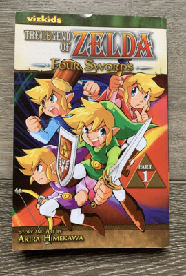 Legend of Zelda Manga #6 Four Swords Pt 1 Paperback by Akira