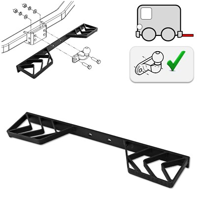 Trittstufe Trittbrett f. Flanschkugel AHK Tritt für Hyundai H350 2015-2019