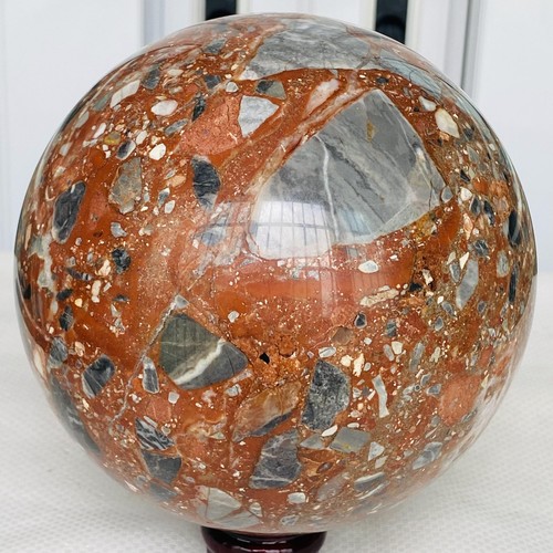 Natural Polished Colorful Agate Crystal Sphere Ball Healing 3080G - Picture 5 of 12