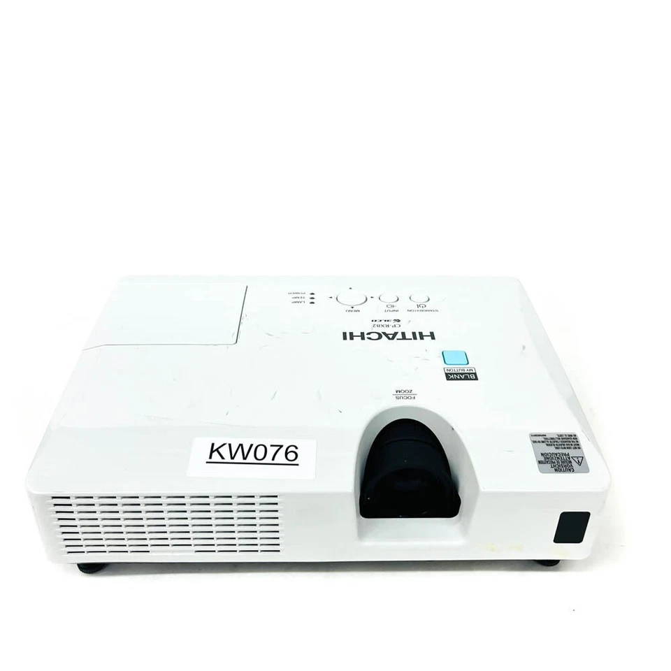 Hitachi CP-RX82 Desktop Projector 3LCD 1024x768 XGA 2200 Lumens - Image 2 of 4