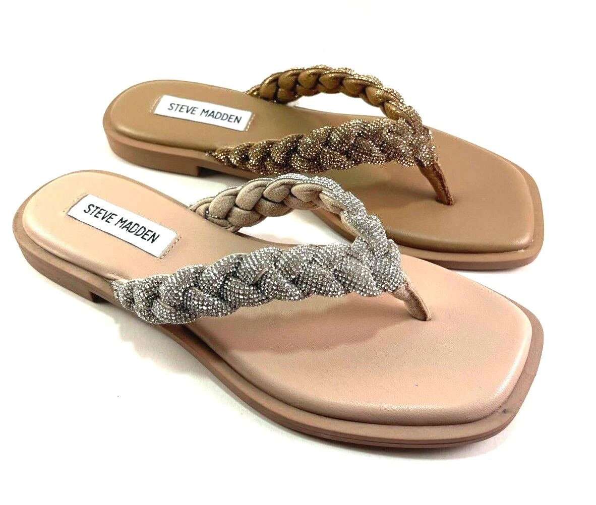 Jeweled steve shop madden sandals