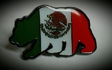 Lowrider Hat Chicano Mexicano Bear Biker Design Hat Button Badge Pin Metal