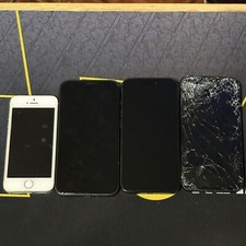 Apple iPhone 15 Pro 256 GB Black Titanium For Parts Only 11 13 5s Lot Bundle