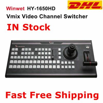 Winwet HY-1650HD Vmix Video Switcher Control Panel Vmix Keyboard Live Switcher