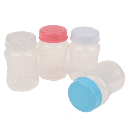 180ml Breast Milk Storage Bottle Wide Neck Infant Newborn Food Freezer Fresh T-❤ - Picture 1 of 8