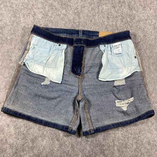 Joes Jeans Womens Size 29 Distressed Bermuda Denim Shorts Stretch Comfort Summer - Picture 14 of 15