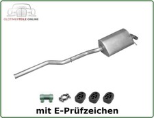 Auspuff Set für Mercedes C-Klasse W203 + T-Model S203 C 320 CDI 224 PS Endtopf