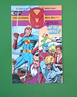 MIRACLEMAN #8 VOL. 1 HIGH GRADE ECLIPSE COMIC BOOK TS78-14