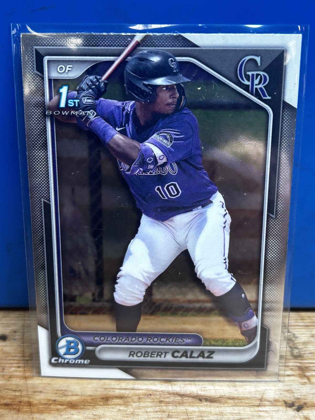 2024 Bowman - Chrome Prospects #BCP-131 Robert Calaz (RC)