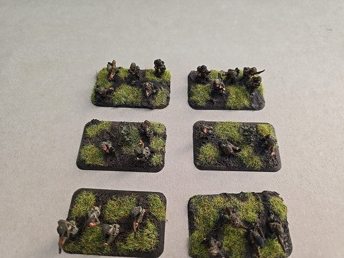 Lot of 12 Flames of War USA Platoon Painted FOW Battlegroup 15mm - Picture 7 of 10