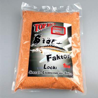  | Top Secret Stör Faktor - Stör Lockfutter Angelfutter Störe - 1kg