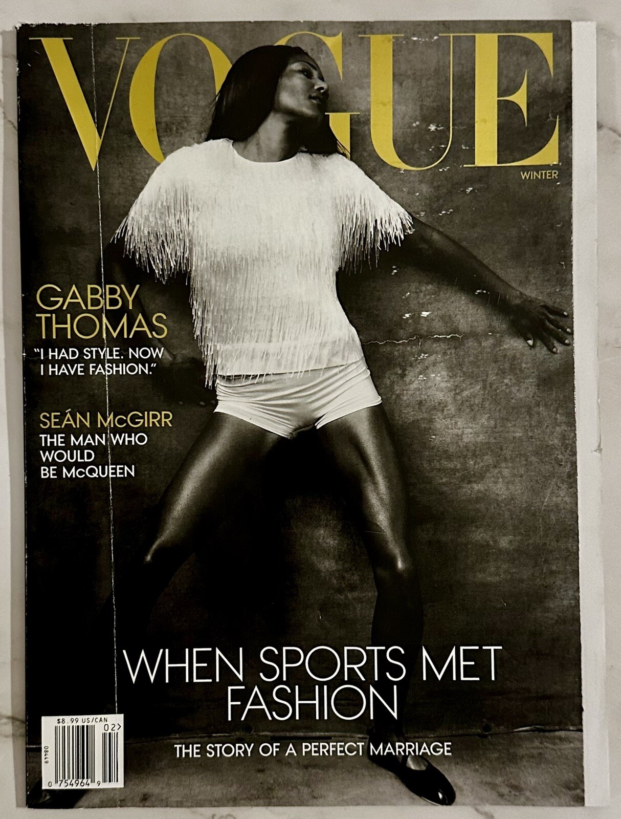 Vogue Magazine USA *Winter 2025* Gabby Thomas Cover •NEW•
