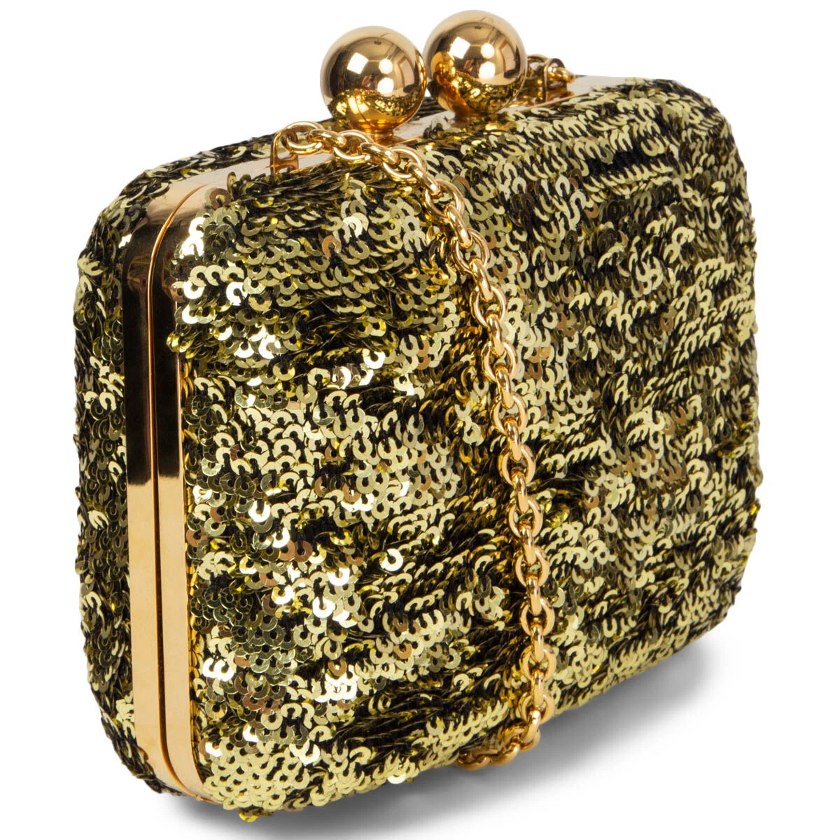 Dolce and gabbana shop gold sequin bag