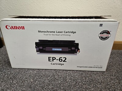 Canon Monochrome Cartridge EP-62, 2200/2210/2220 New (opened box)