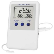 Traceable Ultra Refrigerator/Freezer Thermometer w Bullet Probe, 98767-56