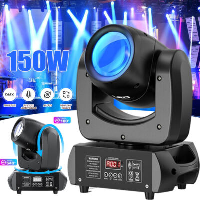 150W 18Prism Moving Head Stage Lighting LED Beam RGBW Gobo DMX DJ Disco Light