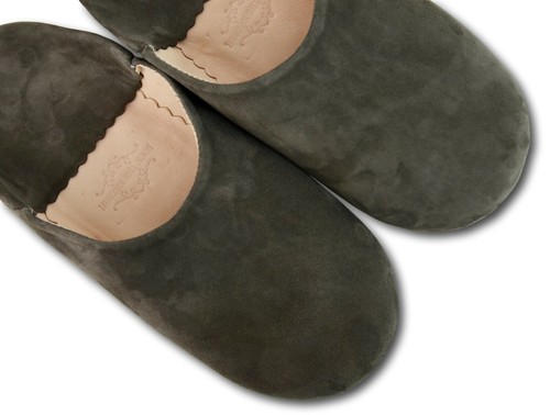 MAROKKANISCHE LEDER BABOUCHE SLIPPER WEICHE WILDLEDER PLETIERE PLIDES LOAFER *HANDGEFERTIGT* - Bild 68 von 128