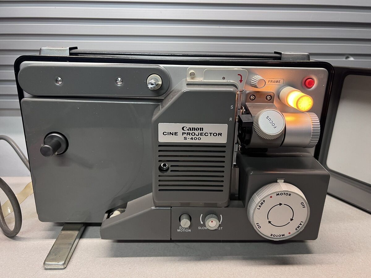 Canon Cine Projector S-400 8mm Film Movie Projector Canon Cine Projector S-400 8mm Film Movie Projector