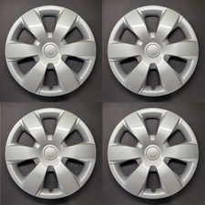 New Wheel Covers Hubcaps Fits 2007-2011 Toyota Camry 16" Silver Set of 4