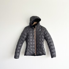 K Way Lily St Thermo Reversible Jacket Coat Black Grey Women’s Medium