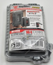 ( QTY 2 ) Hubbell TayMac Low Profile Expandable Device Cover 1 Gang Receptacle