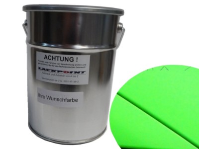 2 Liter 1K Autolack Kunstharz Kawa Grün Matt Lackpoint kein Klarlack neu !
