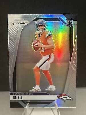 2024 Panini Prizm Bo Nix * Silver True Rookie * Rare Broncos 2024 Panini Prizm Bo Nix * Silver True Rookie * Rare Broncos