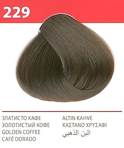 Vip's Prestige Crema colorante resistente per capelli 229 Caffè d'oro