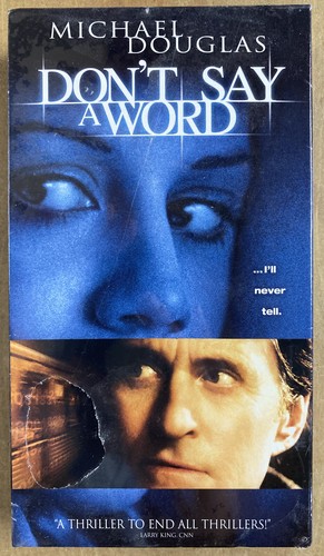 Dont Say a Word (VHS, 2002) RESEALED