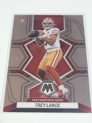 TREY LANCE 2022 Panini Mosaic #175.  49ers