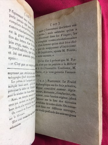 MANUEL DES ASSEMBLÉES PRIMAIRES ET ÉLECTORALES DE FRANCE. A HAMBOURG. E.O. 1795 - Picture 10 of 12
