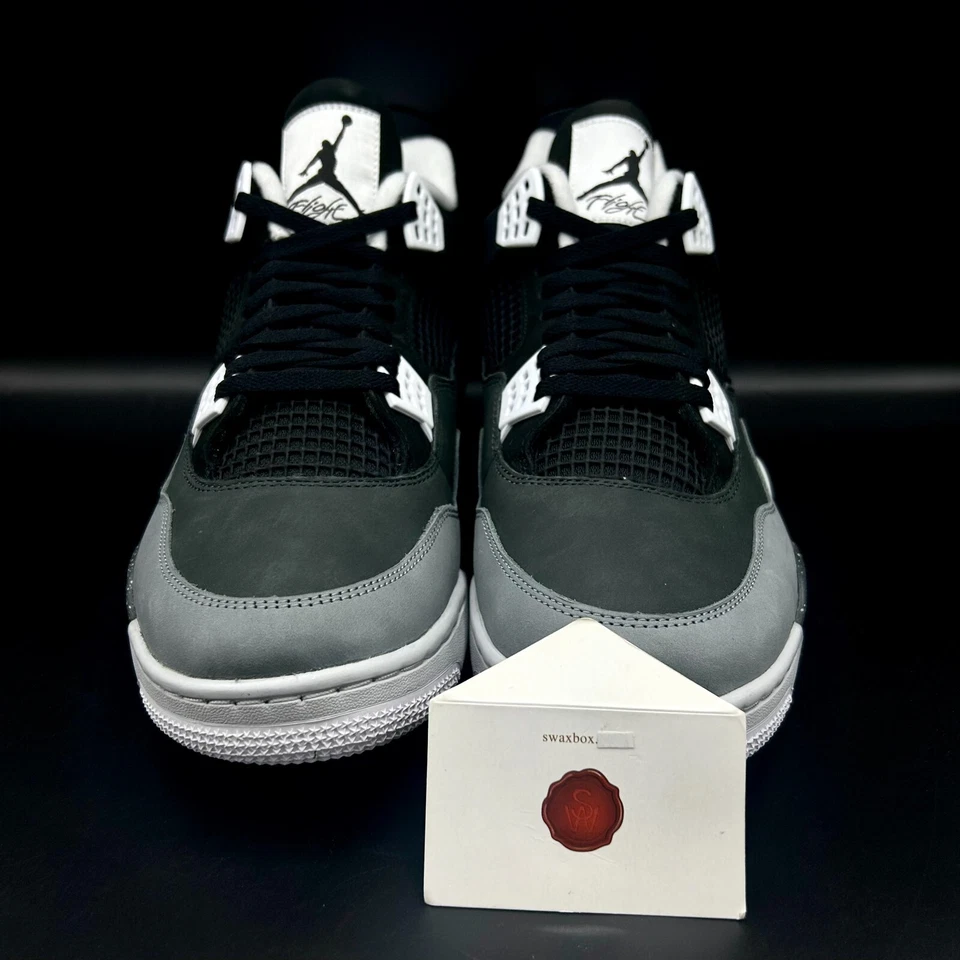 Air Jordan 4 Retro 'Fear' 2024 FQ8138-002 Envio Agora - Imagem 3 de 4
