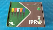 iPro Markers Blue 25Stk Markierhilfe Blau