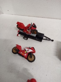 Lego City Racing Bike Transporter Set 60084 1 Mini-figure Missing #2T2