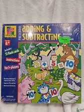Pavilion, preschool adding and subtracting flash cards. New In Box And Sealed