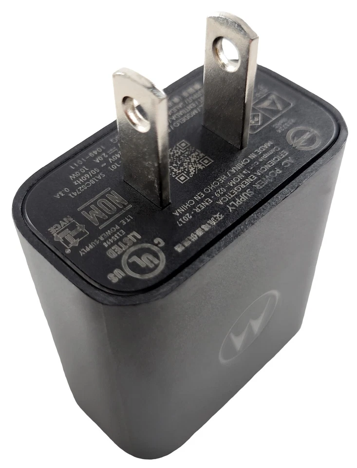 OEM Motorola CA FUENTE DE ALIMENTACIÓN SC-61 5V-1A + 2 cables USB (tipo C y Micro B) Foto 3 de 4