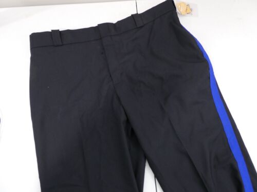 MENS FLYING CROSS POLY WOOL 6 POCKET PANTS NAVY 38X34 47289 1" BLUE RIBBON - Picture 4 of 4