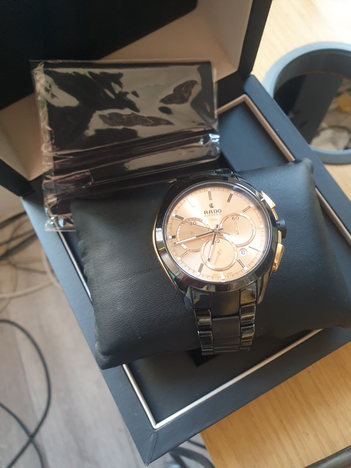 Rado HyperChrome Chronograph Automatic Rose Gold … - image 11