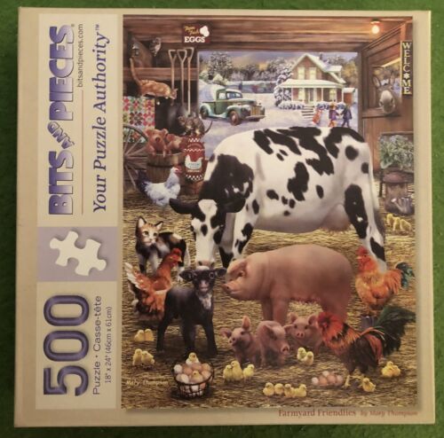 Farmyard Friendlies - BITS AND PIECES - 500 Piece Puzzle - Afbeelding 1 van 4